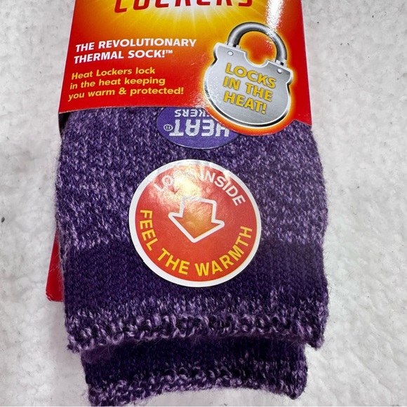 Purple Heat Lockers Thermal Socks - Picture 3 of 10